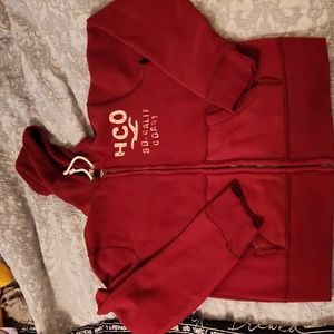 Hollister mens zip hoodie